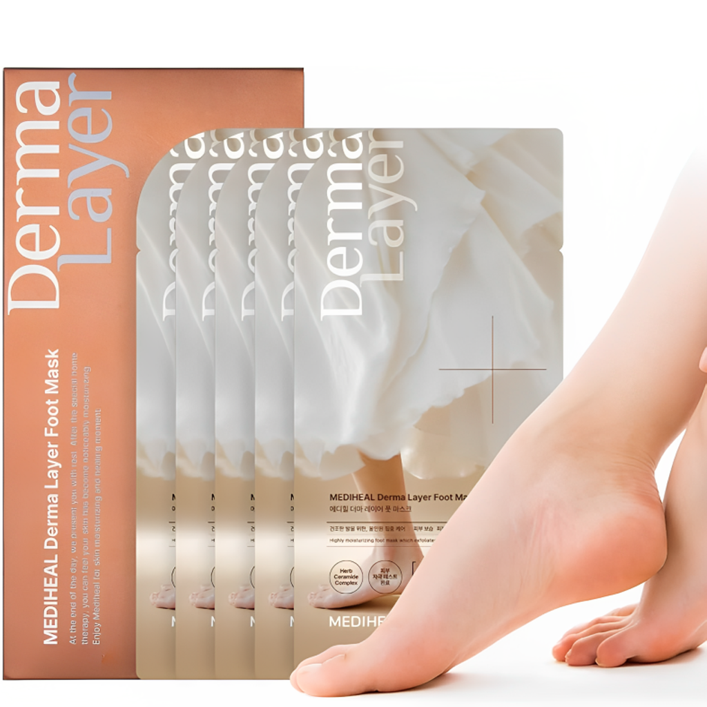 MEDIHEAL Derma Layer 足膜 5 片
