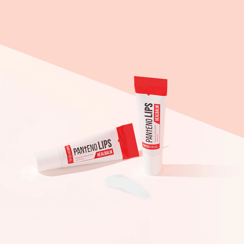 Lip balm with Panthenol B5 for soothing and hydrating dry, chapped lips with a smooth, non-shiny finish.