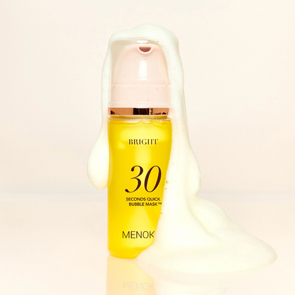 MENOKIN 30 Seconds Quick Bubble Mask Bright 95ml