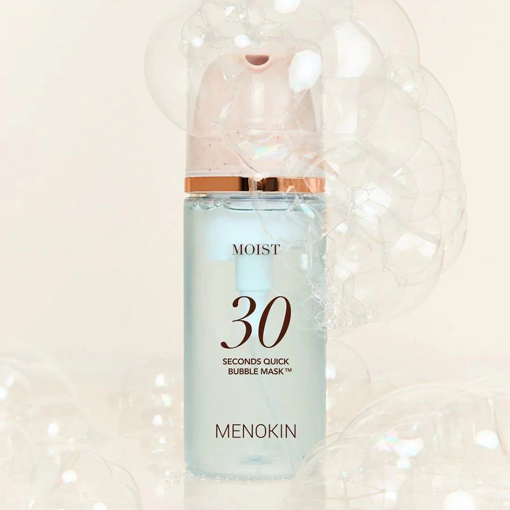 MENOKIN 30 Seconds Quick Bubble Mask Moist 95ml