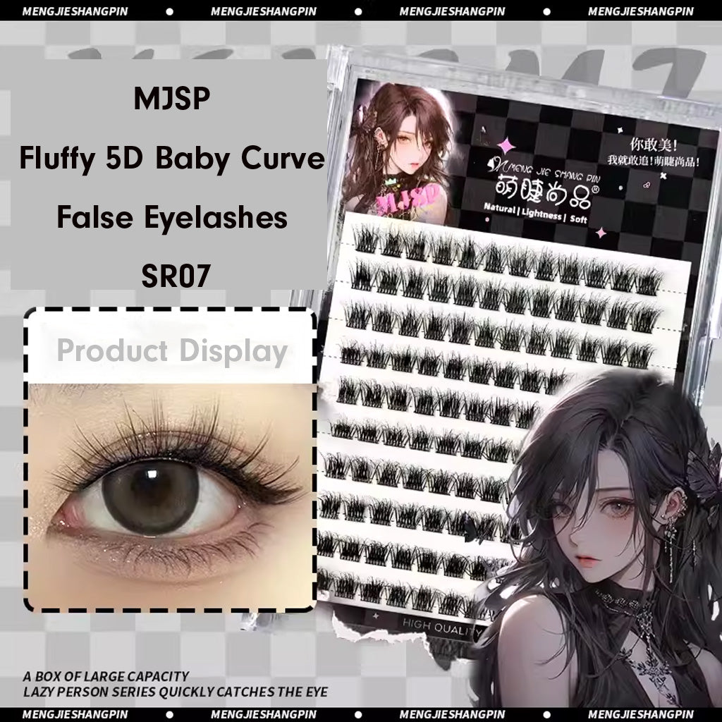 MJSP Fluffy 5D Baby Curve False Eyelashes SR07