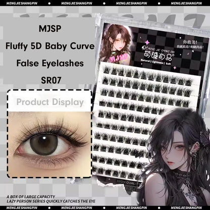 MJSP Fluffy 5D Baby Curve False Eyelashes SR07