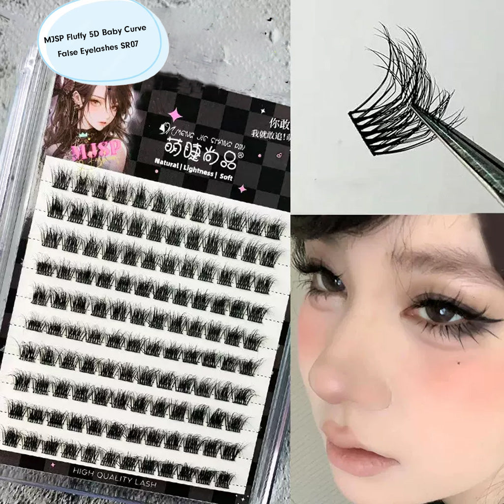 MJSP Fluffy 5D Baby Curve False Eyelashes SR07