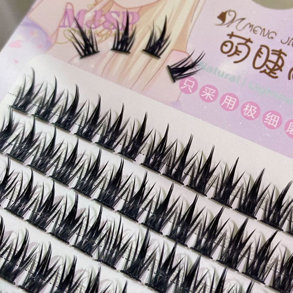 MJSP Deluxe Faux Eyelashes 12mm 10 Rows