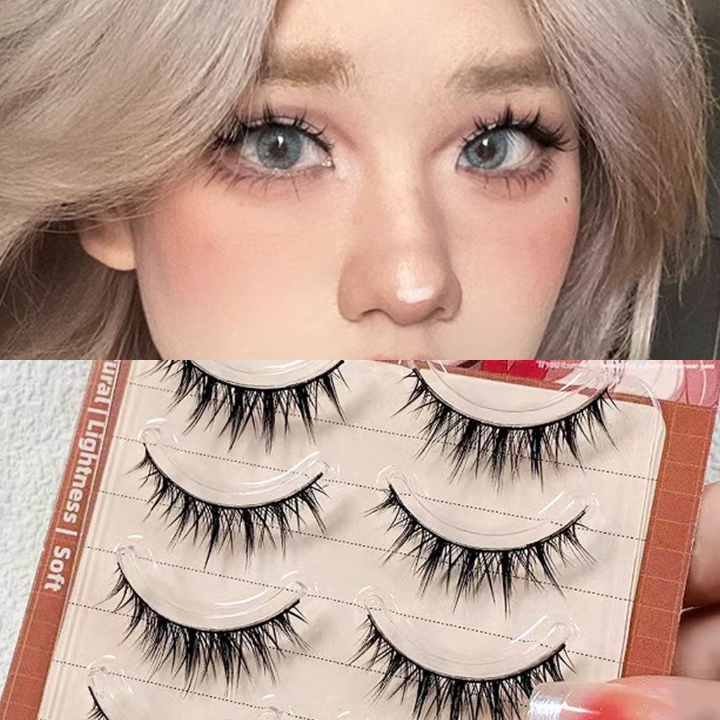 MJSP Thick and Curly Merad-style False Eyelashes 727