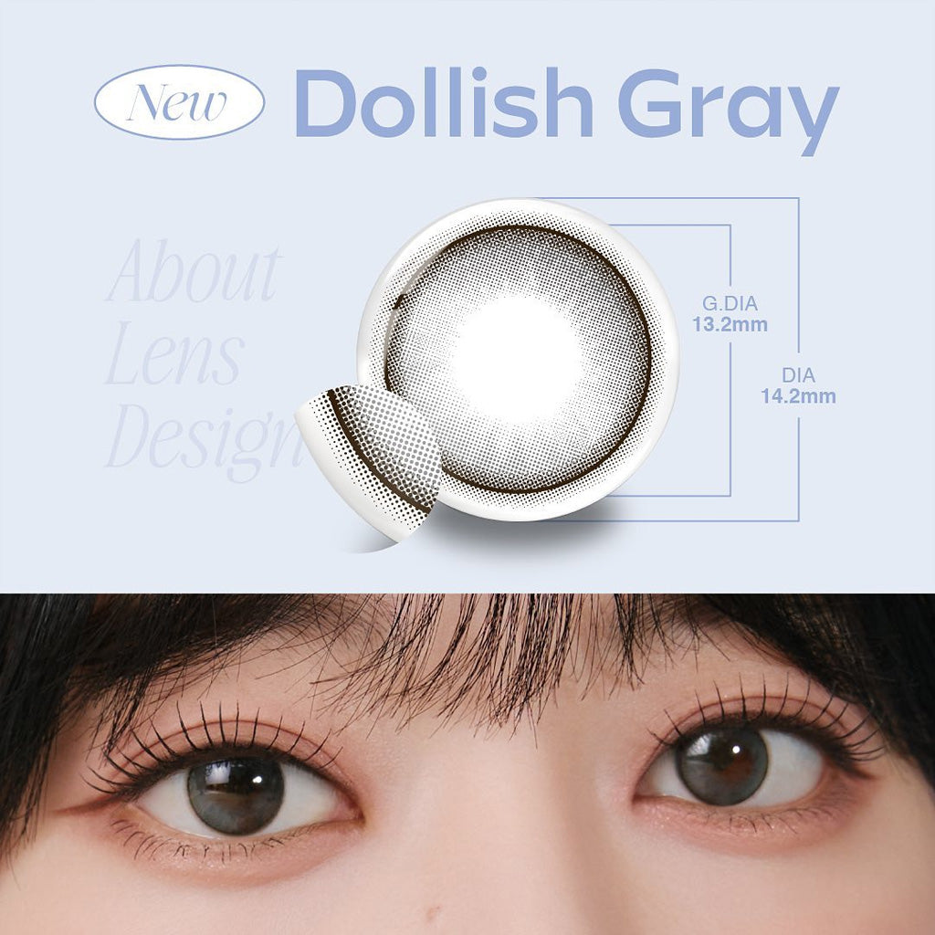 MOLAK 日抛美瞳 Dollish Gray 10 片