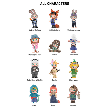 MOLLY × Zootopia Co-branded Series Figures