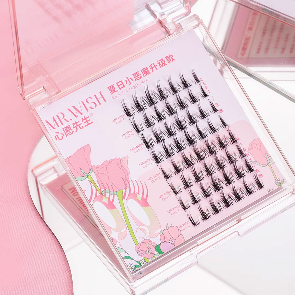 MR.WISH False Eyelashes Sunny Little Devil Upgraded Edition 56pcs