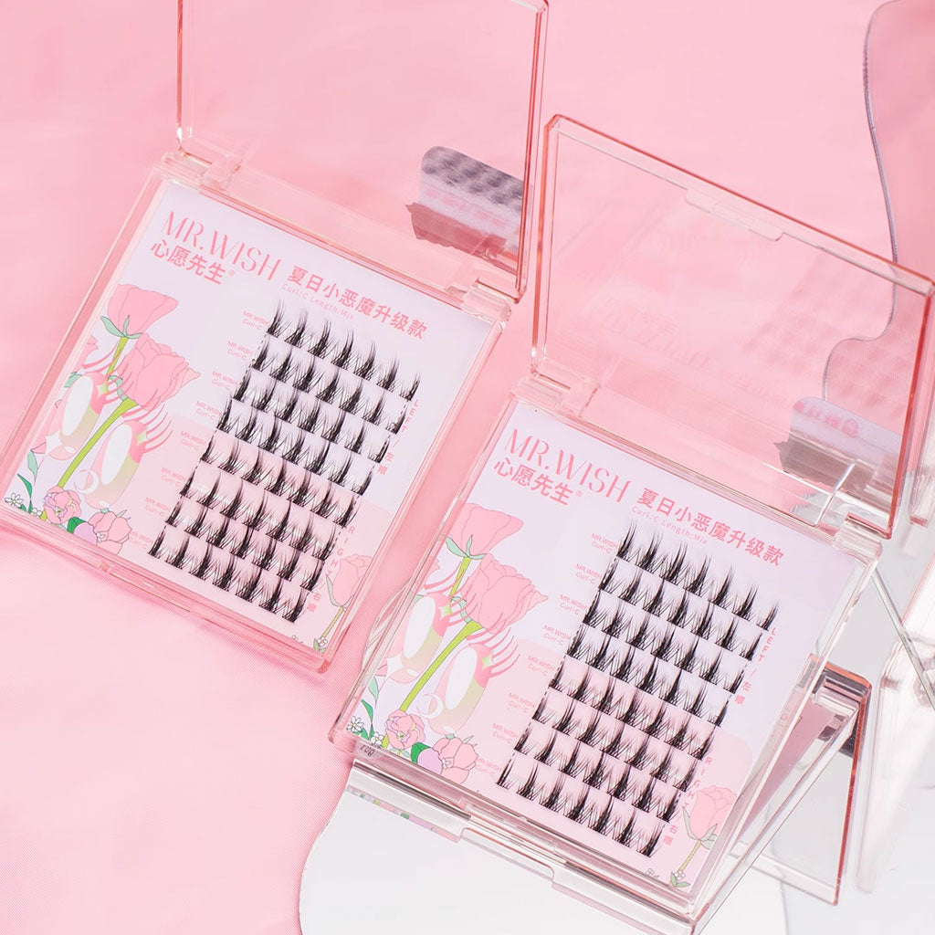 MR.WISH False Eyelashes Sunny Little Devil Upgraded Edition 56pcs