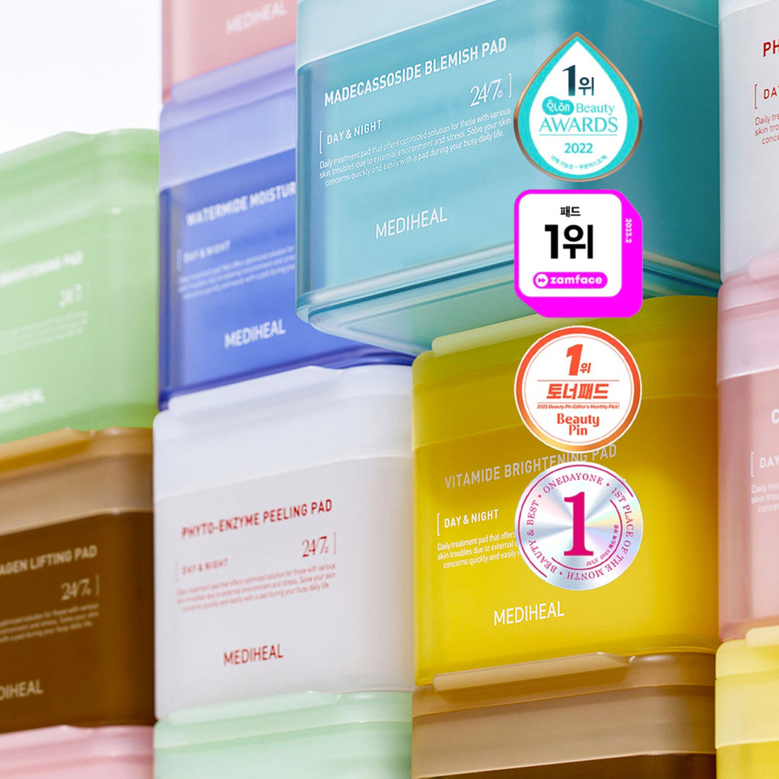 <strong>MEDIHEAL Toner Pad 100pads</strong>