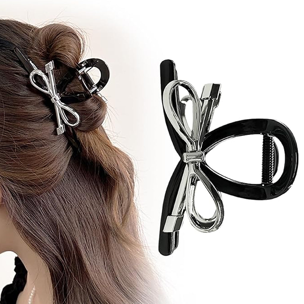 Metal Bow Hair Claw