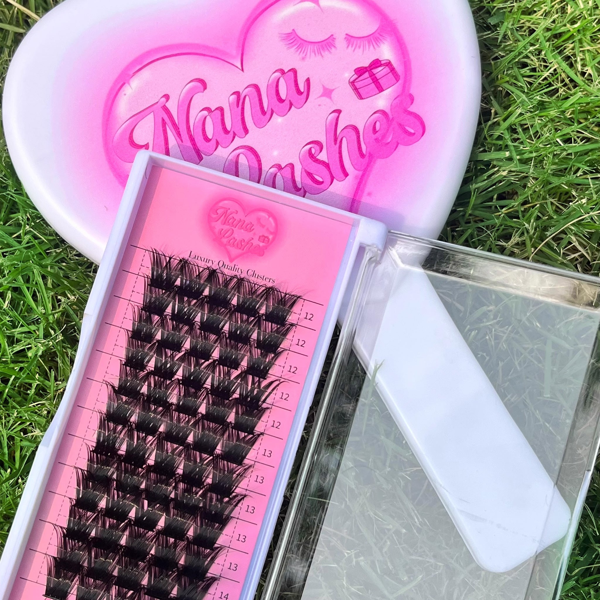 NANALASHES Sleeping Beauty D-Curl Cluster False Eyelashes