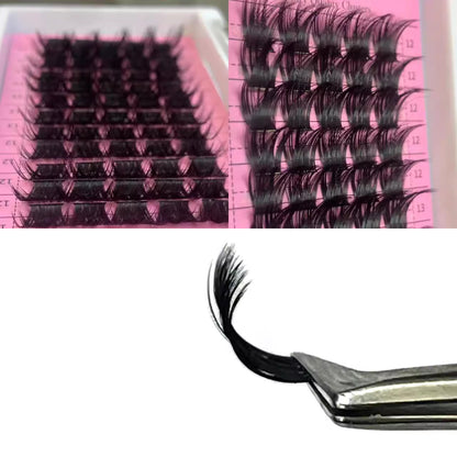 NANALASHES Sleeping Beauty D-Curl Cluster False Eyelashes