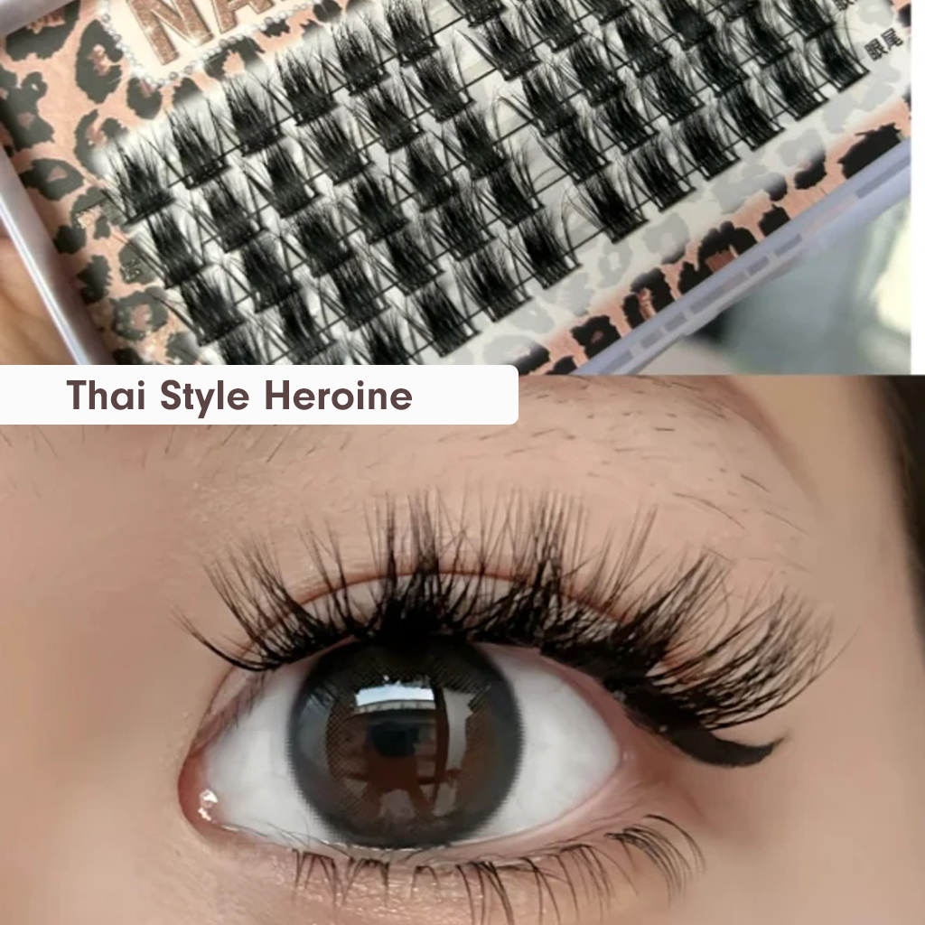 NANALASHES Thai Style Heroine False Eyelashes 60 pcs