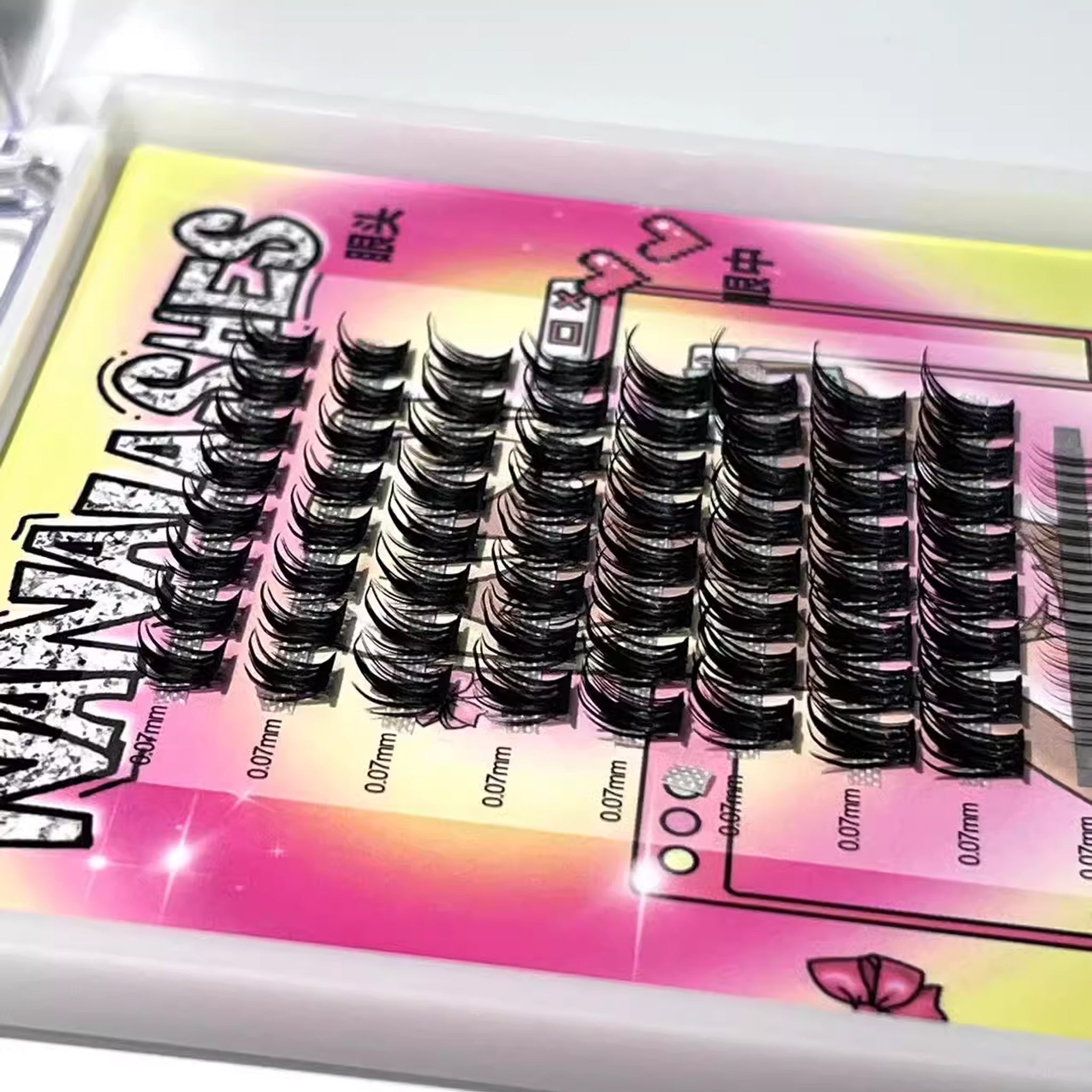 NANALASHES Double-Layered Comic Style False Eyelashes