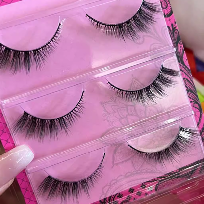 NANALASHES Angel Cat Eyelashes 3 Pairs