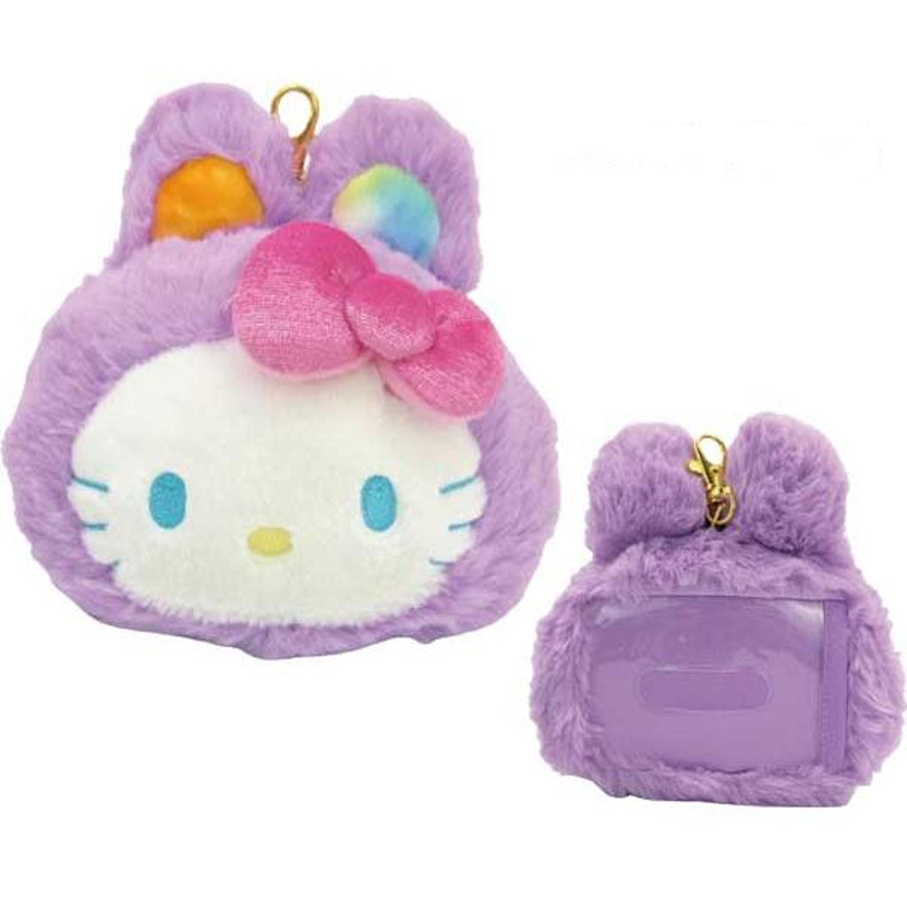 Embrace the charm of Hello Kitty Bunny Face Pass Case, Features Hello Kitty&