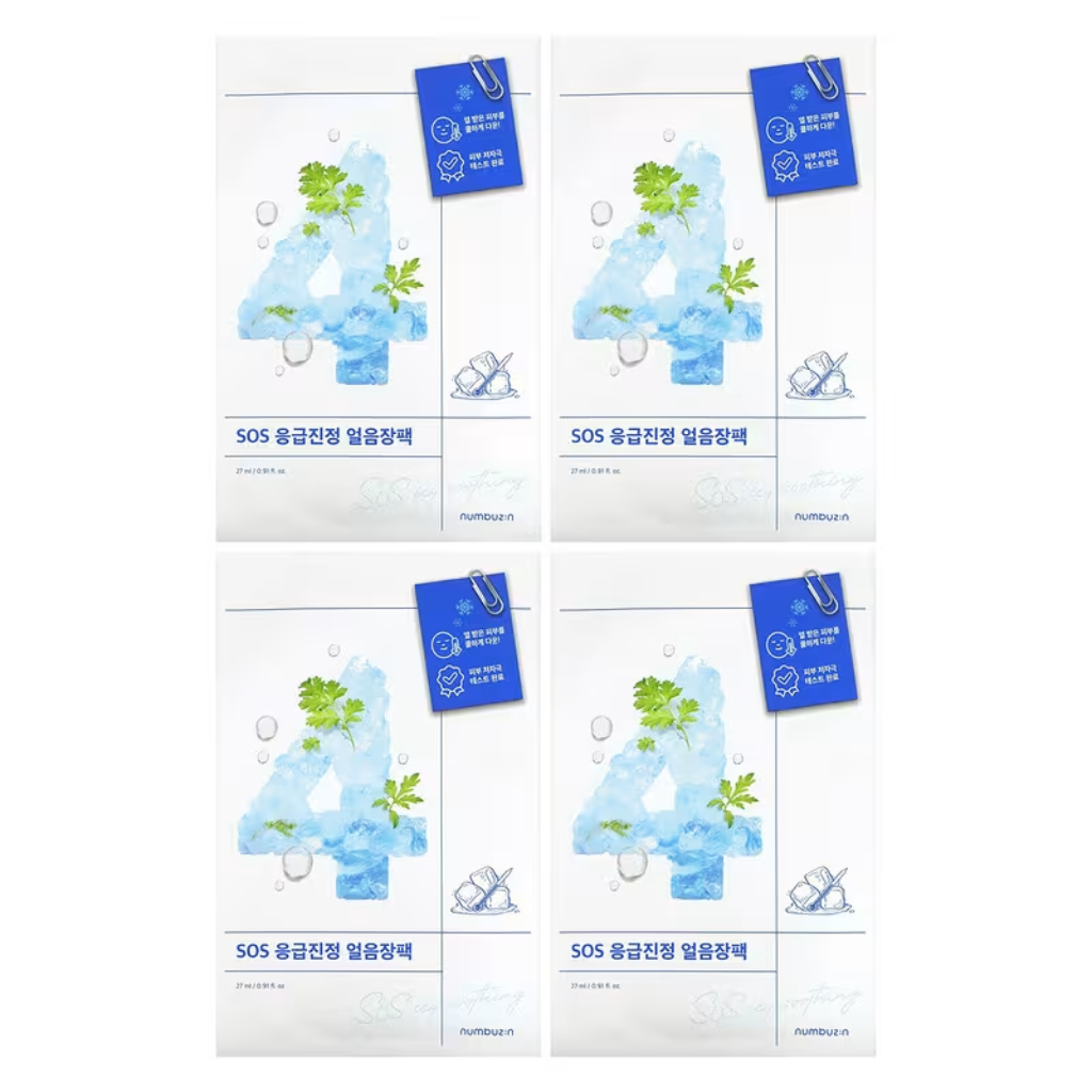numbuzin No.4 Icy Soothing Sheet Mask