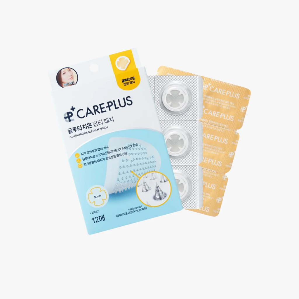 OLIVE YOUNG CARE PLUS 谷胱甘肽微针痘痘贴 12 片