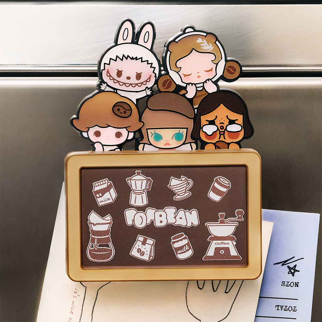 POP BEAN Coffee Factory Series-Fridge Magnet