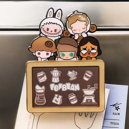 POP BEAN Coffee Factory Series-Fridge Magnet
