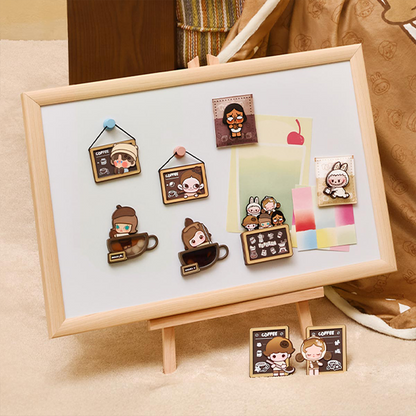 POP BEAN Coffee Factory Series-Fridge Magnet