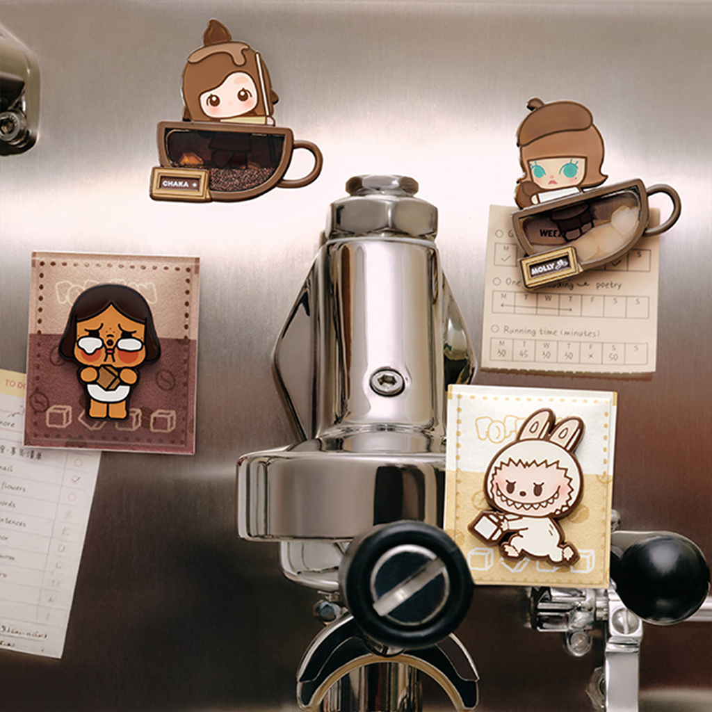 POP BEAN Coffee Factory Series-Fridge Magnet