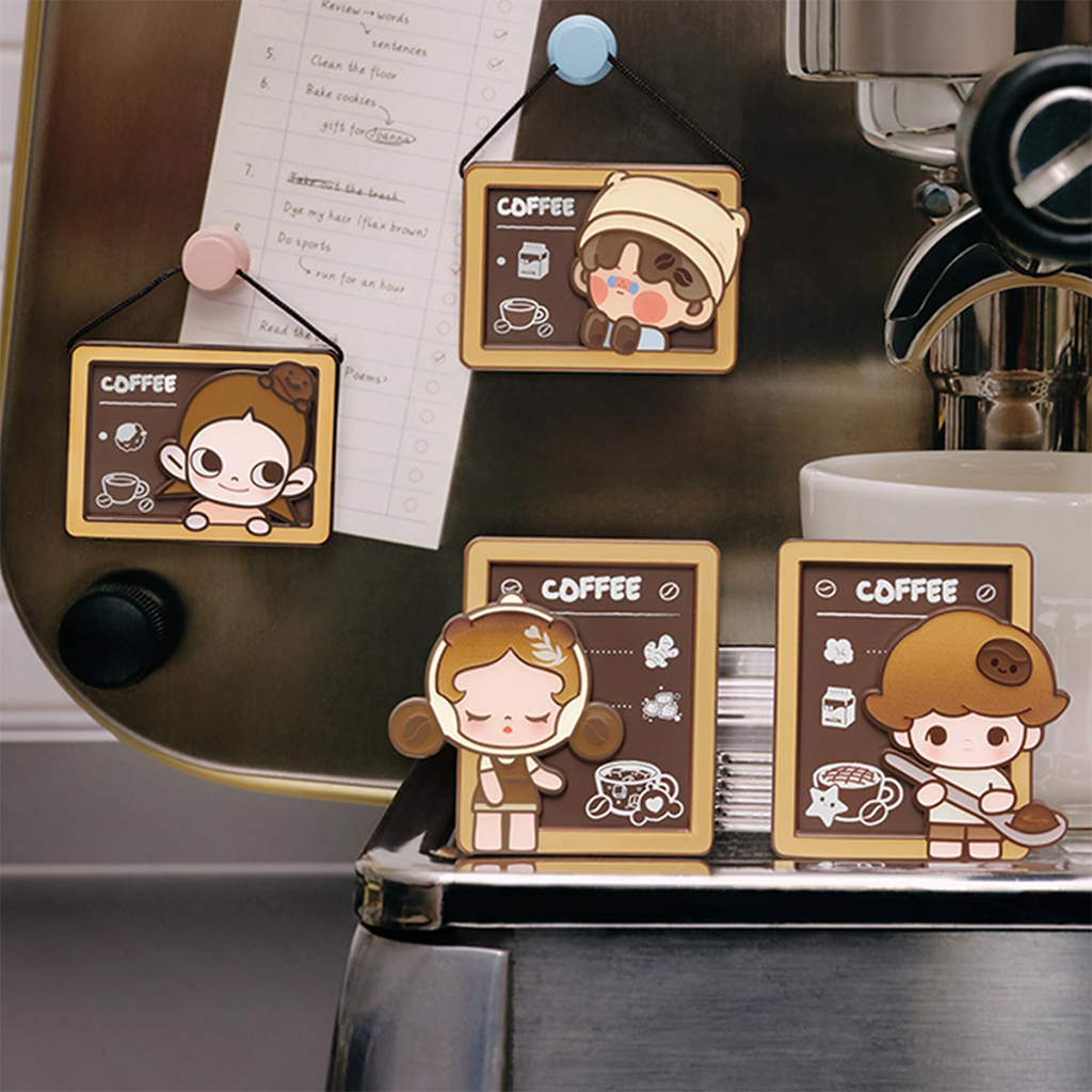 POP BEAN Coffee Factory Series-Fridge Magnet