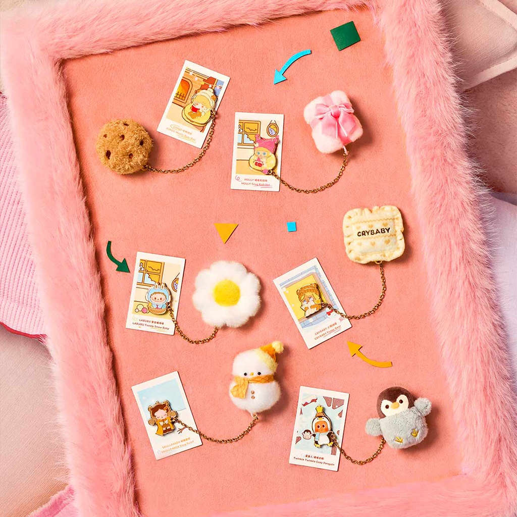 POP BEAN Fluffy &amp; Cozy Series-Fridge Magnet Blind Box