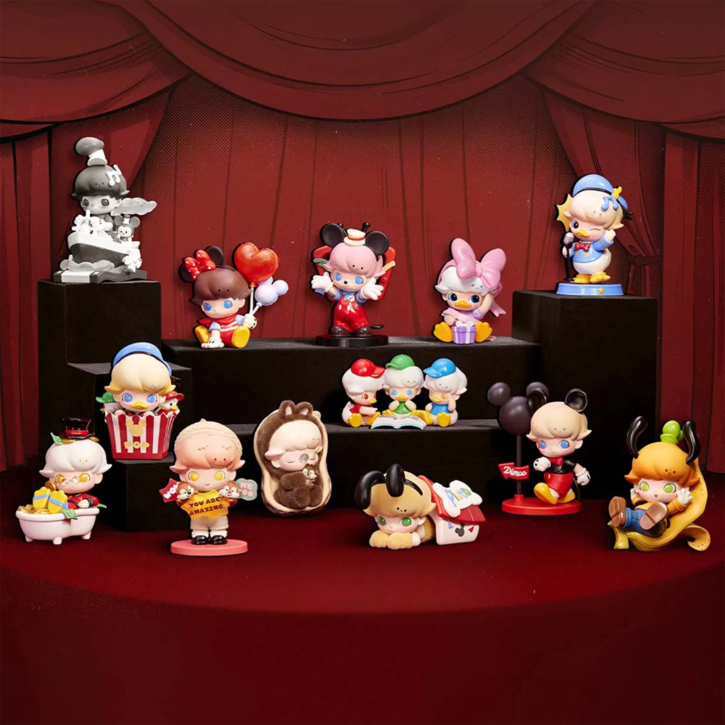 POP MART DIMOO WORLD × DISNEY Series Figures Blind Box