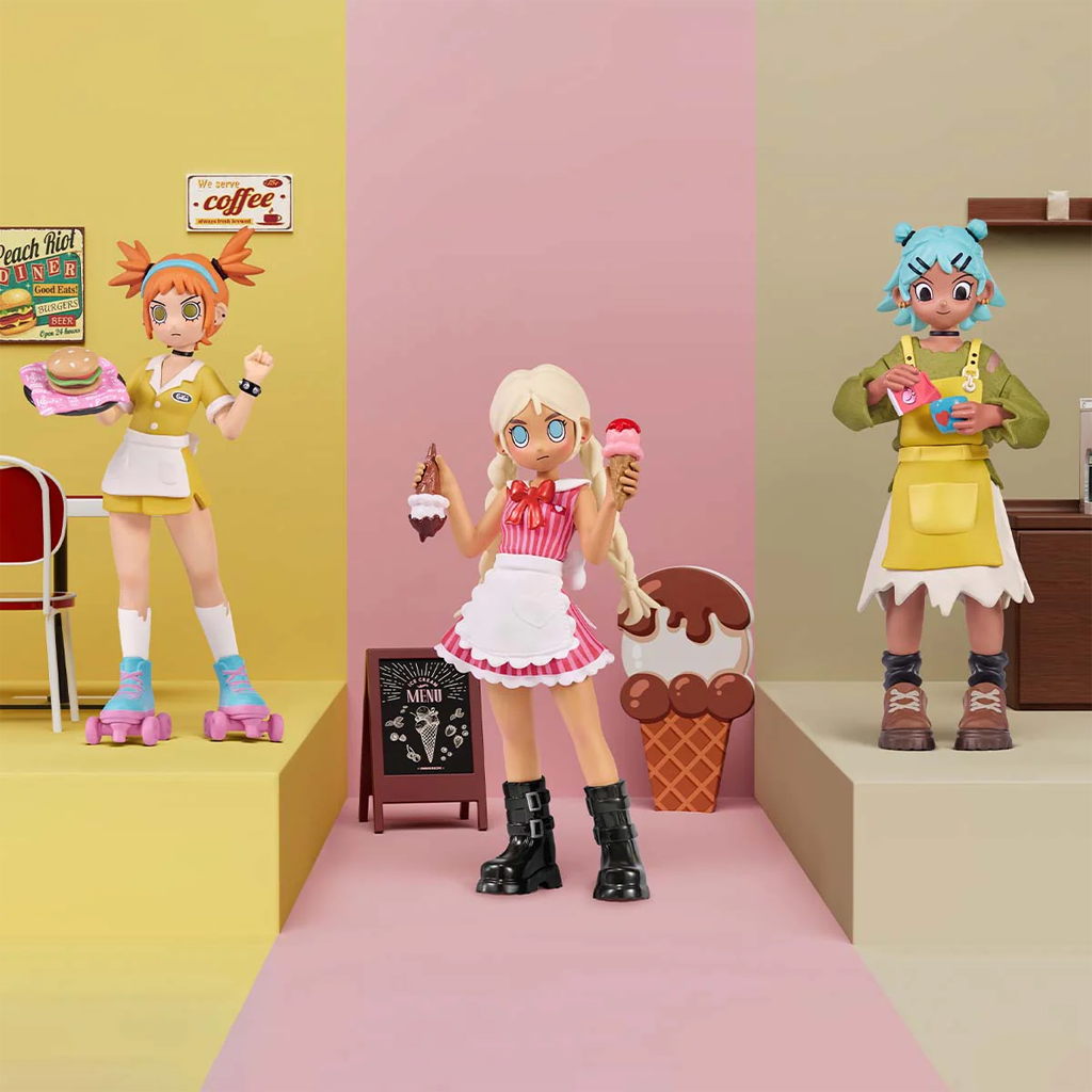 POP MART Peach Riot Rush Hour Series Figures Blind Box
