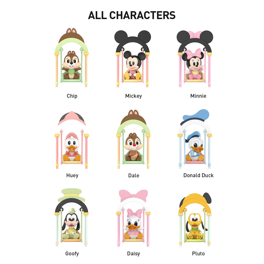 POP MART Disney Swing Series Figures Blind Box