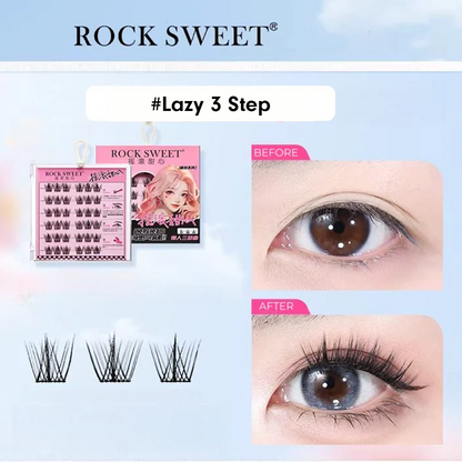 Rock Sweet False Eyelashes Glue Free