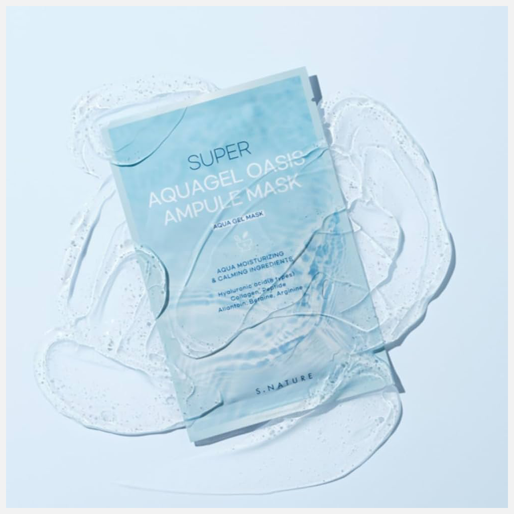 S.NATURE Super Aqua Gel Oasis Ampule Mask 5pcs