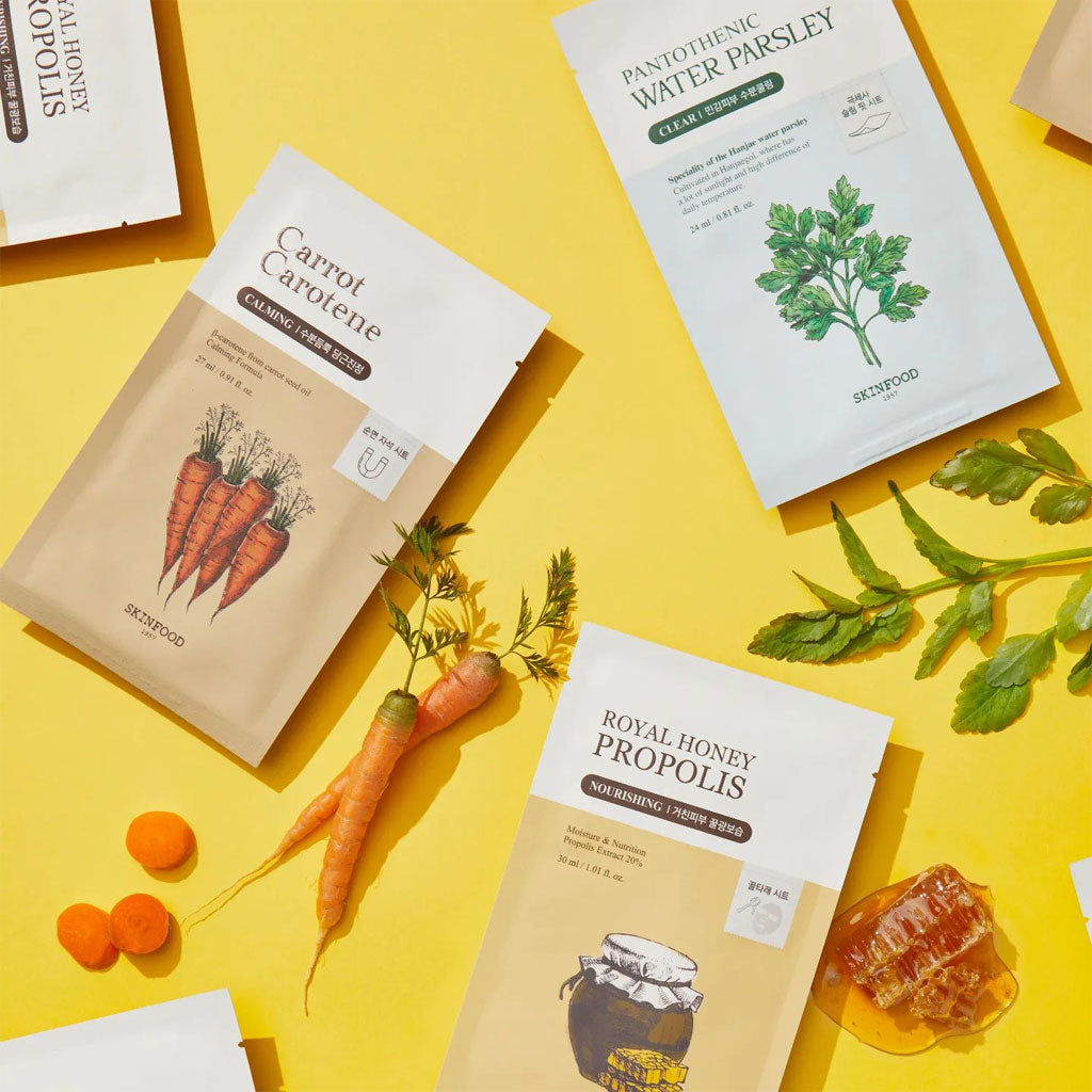 SKINFOOD Carrot Sheet Mask