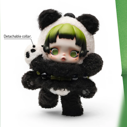 SKULLPANDA Lazy Panda Plush Doll Pendant