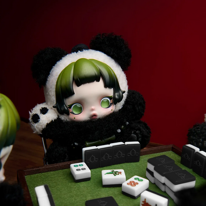 SKULLPANDA Lazy Panda Plush Doll Pendant