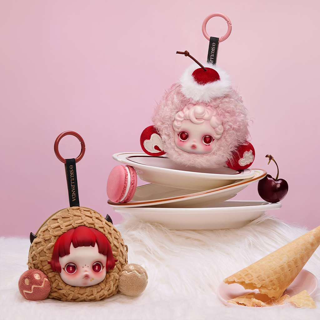 SKULLPANDA You Found Me！Series Earphone Bag-Moldy Muffin