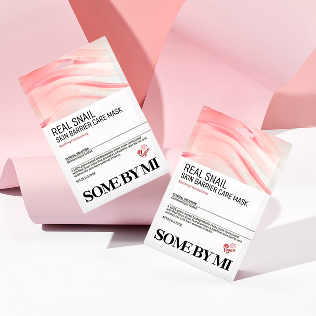SOME BY MI Real Snail Skin Barrier Care Mask 1pc