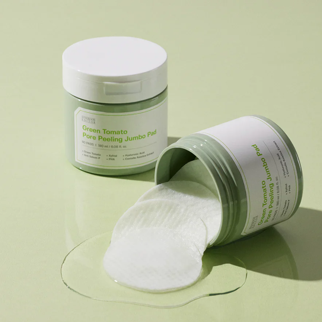 SUNGBOON EDITOR Green Tomato Pore Peeling Jumbo Pad 60pcs