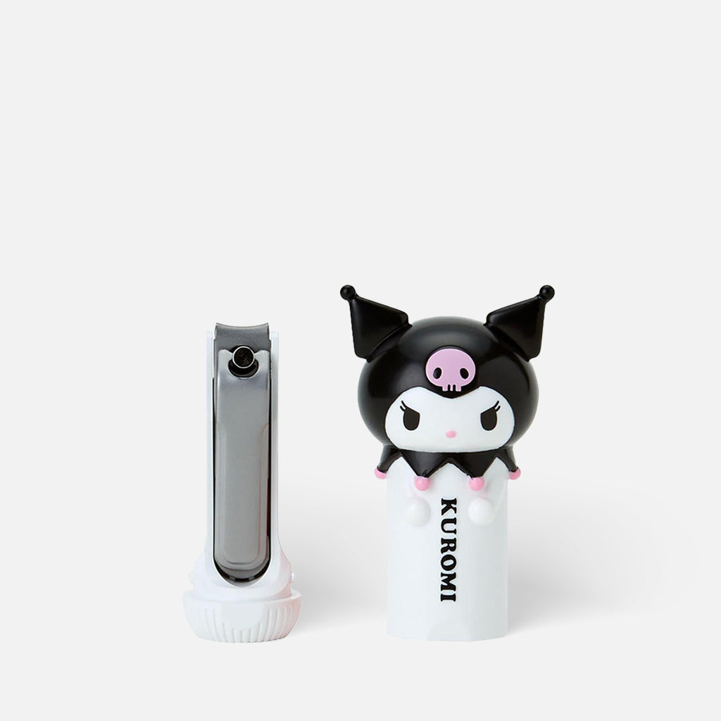  This mini-sized clipper with an adorable Kuromi design features a protective cap and built-in nail file 
