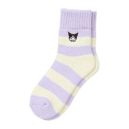 There are cozy, stylish socks featuring beloved Sanrio characters, designed to keep your feet warm and comfortable during colder seasons.