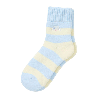 There are cozy, stylish socks featuring beloved Sanrio characters, designed to keep your feet warm and comfortable during colder seasons.