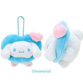 Sanrio Mascot Holder Colorful Heart cinnamoroll