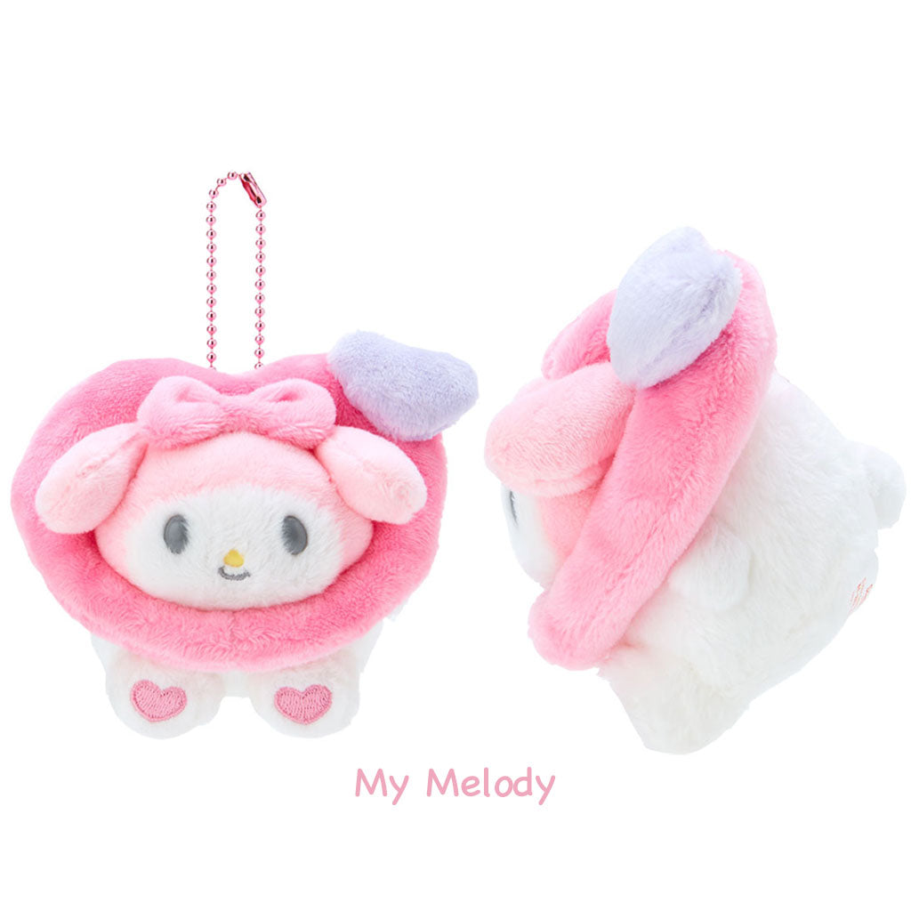 Sanrio Mascot Holder Colorful Heart My Melody