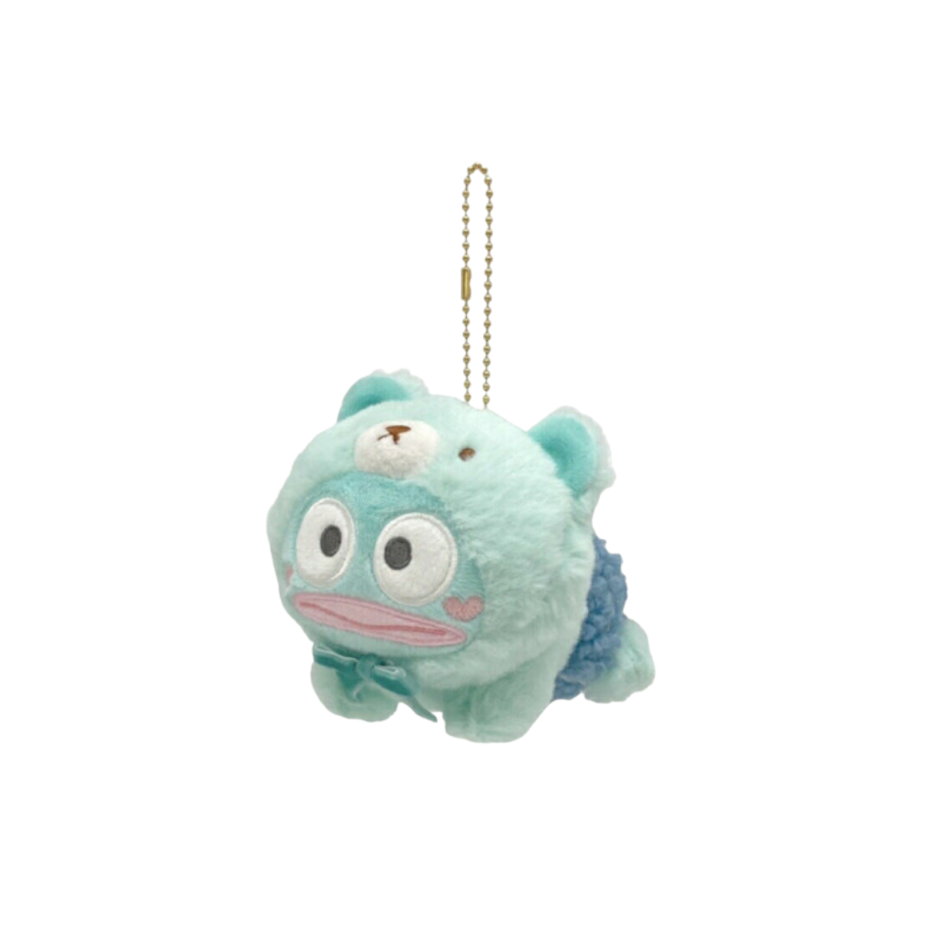  Featuring a beloved Sanrio character dressed in a cute baby bear outfit, this plush mascot holder is perfect for keeping small items organized while showcasing your love for Sanrio&