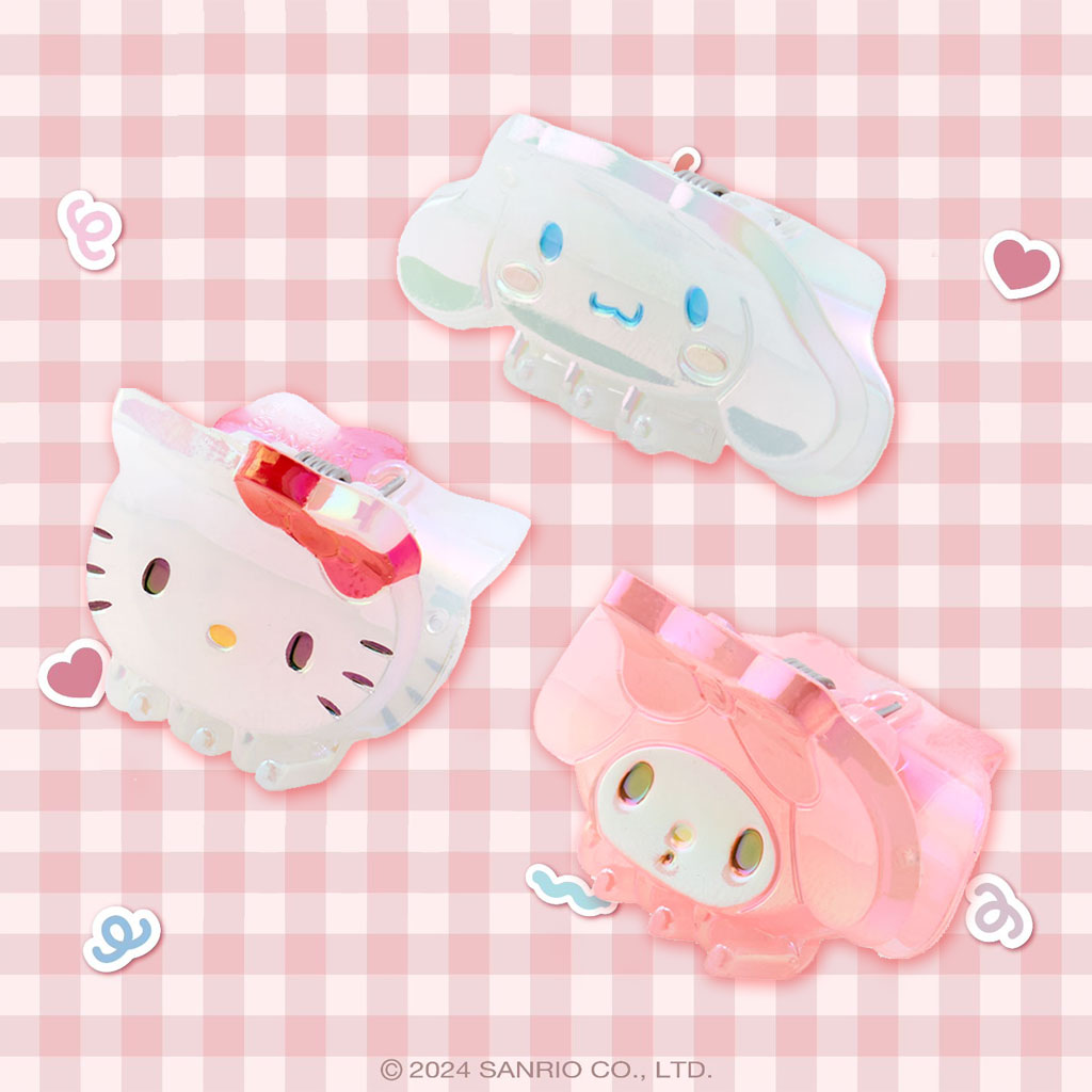 Sanrio Mini Hair Clip 4pcs