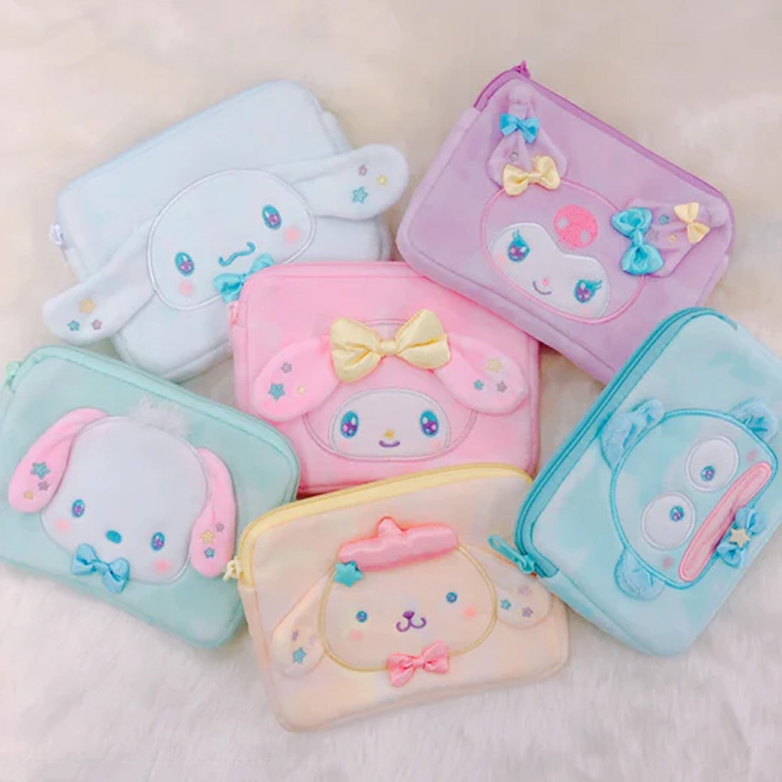 Sanrio 迷你小袋和纸巾盒