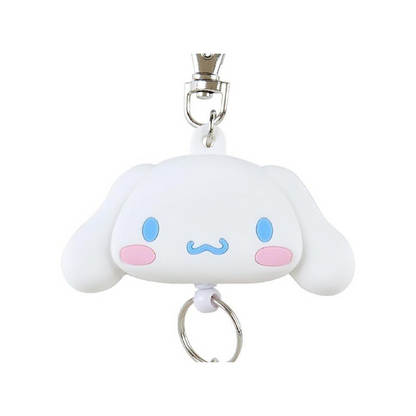 Sanrio Original Face Shaped Reel Keychain