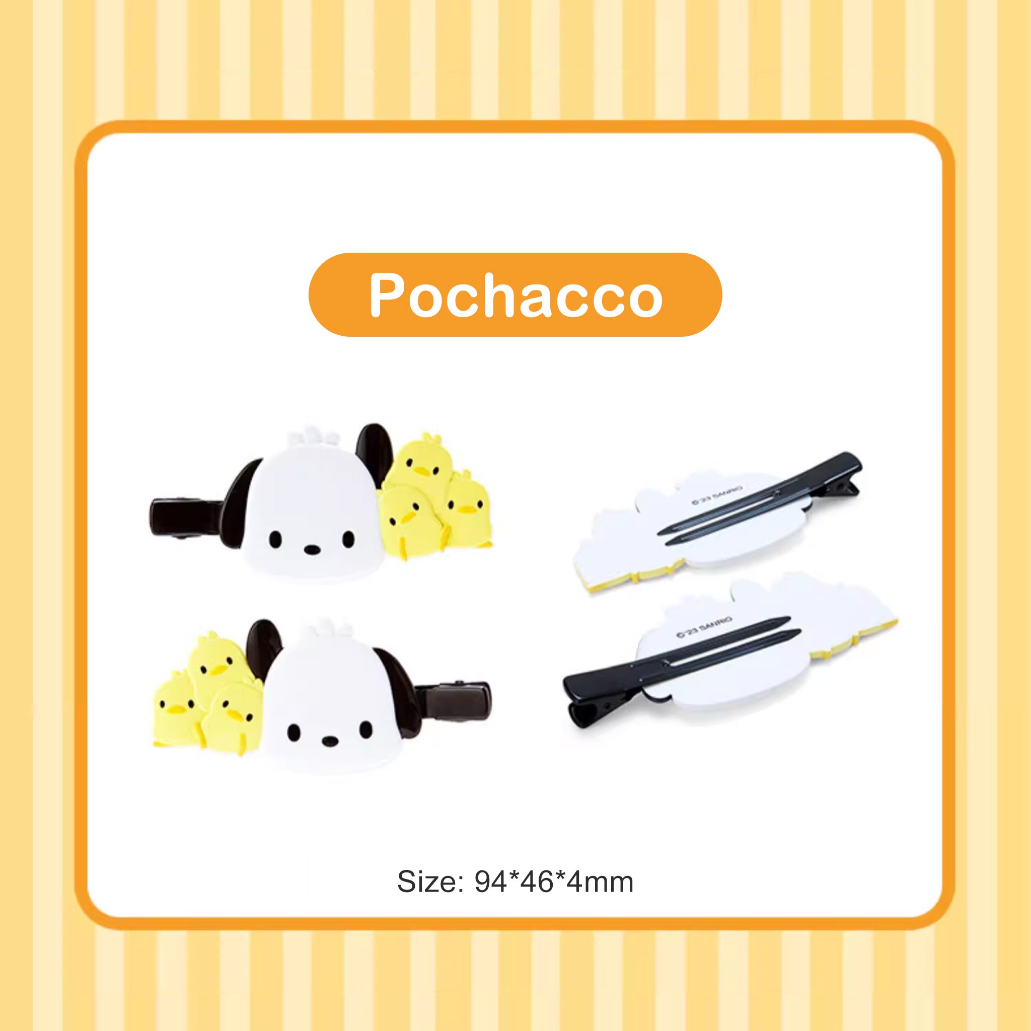 Sanrio Sanrio Original Hair Bangs Clip Long 1pair